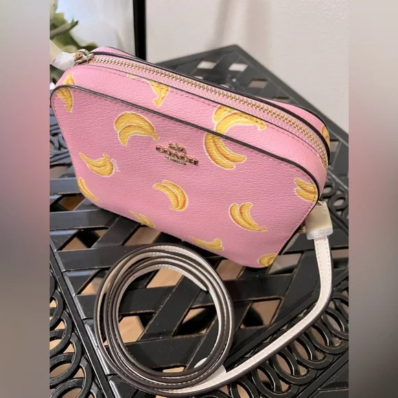 NWT Coach Banana Camera Crossbody Bag - Picture 7 of 10